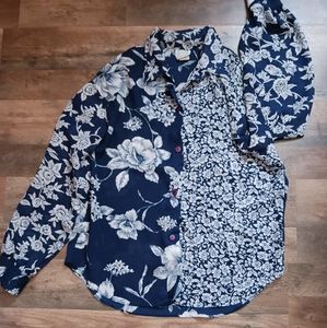 Women's vintage button down shirt